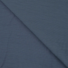 RESTST�CK 95 cm Viskosestoff leicht Sommerstoff atmungsaktiv Meterware Air Flow, jeansblau