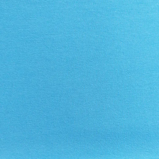 Sweatstoff French Terry uni, blau (himmelblau)