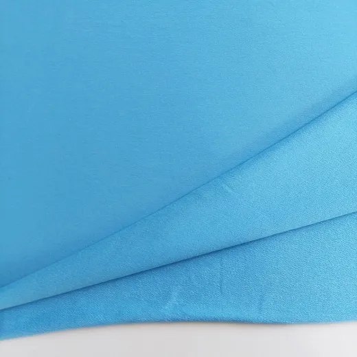 Sweatstoff French Terry uni, blau (himmelblau)