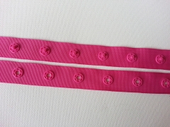 Druckerband Knopfabstand 2.5 cm, pink