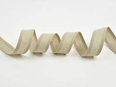 Schrgband vorgefalzt uni, hellbeige