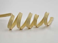 Paspelband uni, gold metallic