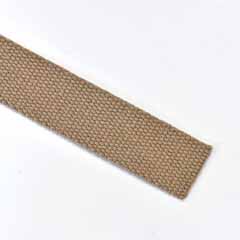 RESTSTCK 57 cm Gurtband Baumwolle 30 mm, camel