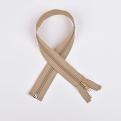 Reiverschluss teilbar 60 cm, beige