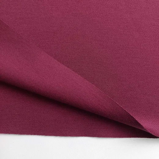Punto di Roma Stoff Twilljersey - bordeaux