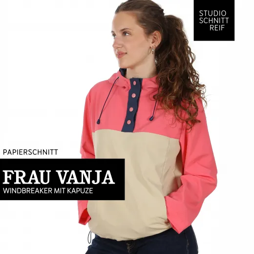 Papierschnittmuster Windbreaker Damen FRAU VANJA - Studio Schnittreif