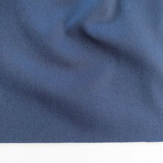 Baumwolltwill aus 100% Baumwolle unelastisch, jeansblau