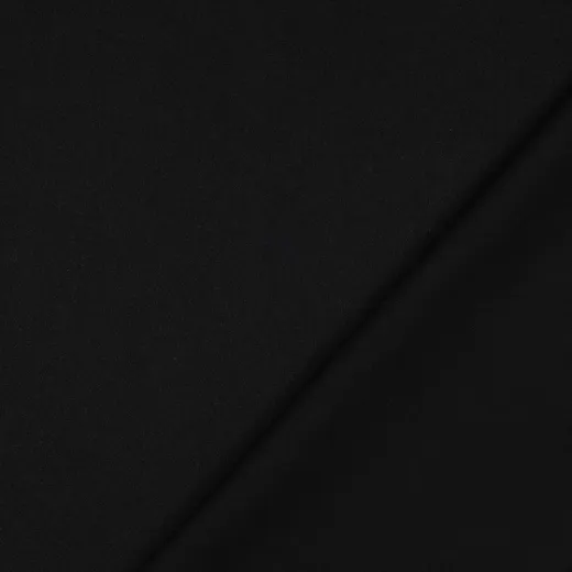 Jackenstoff Wool Look klassischer Stil, schwarz