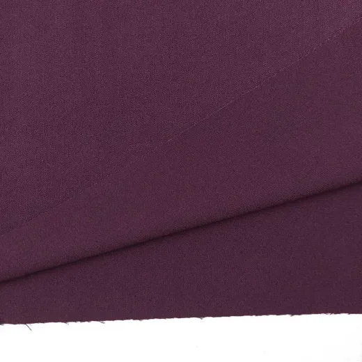 Gabardine Hosen Stoff 2-Way Stretch Wool Touch, burgundy