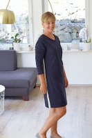 Frau Polly Sweatkleid Rollkragen Schnittmuster
