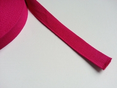 RESTSTCK 85 cm Gurtband Baumwolle 2,5 cm breit, pink