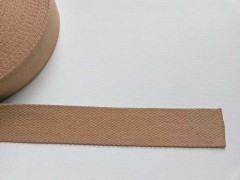 RESTSTCK 31 cm Gurtband Baumwolle 4 cm breit, camel 44