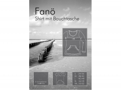 Schnittmuster Damen Shirt mit Bauchtasche Fan Farbenmix