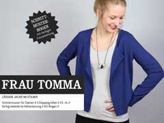 FrauTOMMA lssige Jacke Cardigan Schnittmuster