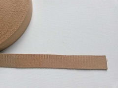 RESTSTCK 100 cm Gurtband Baumwolle 2,5 cm breit, camel 44