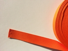 Gurtband Baumwolle 3,0 cm breit - orange #83