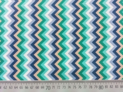 Stenzo Jersey Zickzack -dunkelblau/mint