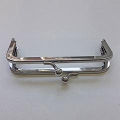 Taschenbgel Taschenverschluss Metall, silber