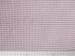 RESTST�CK 50 cm Waffelpiqu� Frottee Stoff, altrosa