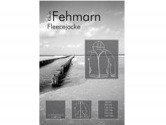 Schnittmuster Fleecejacke klein Fehmarn Farbenmix