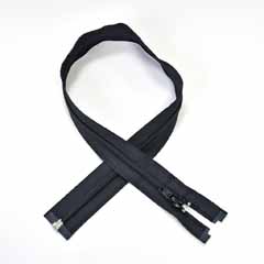 Reiverschluss teilbar 55 cm, schwarz