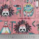 Jersey Indianer B�r, kr�ftiges altrosa