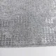 Strickstoff Hahnentritt Glitzer, hellgrau meliert