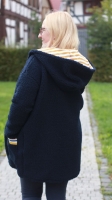 Fertigb�ndchen Streifen College Stil, wei� dunkelblau ocker