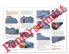 Papierschnittmuster weite Bluse mit gerafftem �rmelsaum FRAU HOLLY Studio Schnittreif