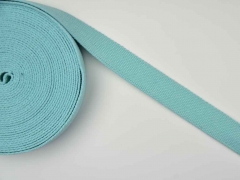 RESTST�CK 58 cm Gurtband Baumwolle 3 cm, hellmint