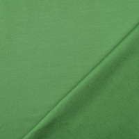 Sweatstoff French Terry uni, gr�n