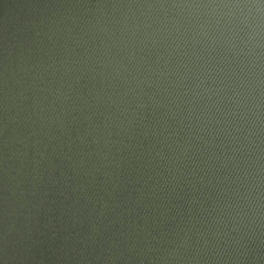 RESTST�CK 83 cm Baumwoll Twill Trenchcoat Stoff Stretch, moosgr�n