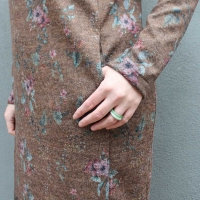Boucle Stoff Schafsl�ckchen, altmint