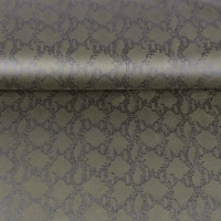 Wildlederimitat Schlangenmuster gepr�gt Optik, khakigr�n