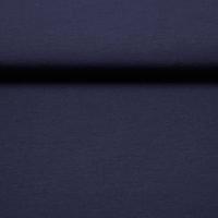 RESTST�CK 95 cm Hosenstretch Stoff Bengalin uni, dunkelblau