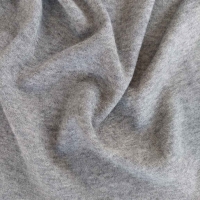 RESTST�CK 39 cm Strickstoff Glattstrick Viskose weich meliert, grau