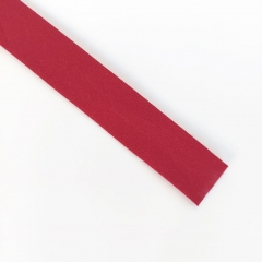 Schr�gband 100% Baumwolle vorgefalzt uni, dunkelrot