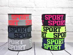 Gummiband Sport 32 mm breit, schwarz lila