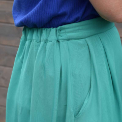 Viskose Stoff uni Blusenstoff, Tiffany gr�n