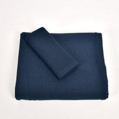 Sweat Stoff French Terry uni, dunkelblau navy #980