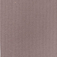 Strickstoff Baumwolle Rippenstrick uni, mattes braun