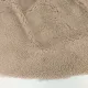Teddystoff Teddyfleece Meterware – Sherpa, weich & elastisch, hellbraun