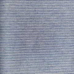 RESTST�CK 50 cm Dekostoff Streifen schmal recycled, natur jeansblau