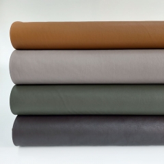 Leder Imitat Meterware d�nn, khakigr�n