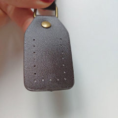2 Taschenhenkel Kunstleder 63,5 cm eckig zum Ann�hen, dunkelbraun