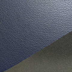 RESTST�CK 43 cm Kunstleder Lederimitat elegante Narbung Taschenherstellung, dunkelblau