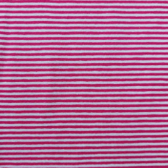 RESTST�CK 32 cm Jerseystoff Streifen 2 mm breit, pink wei�