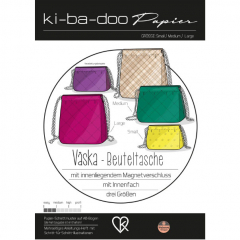 Papierschnittmuster Beuteltasche V�SKA ki-ba-doo