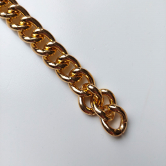 Taschenkette Metall, gold