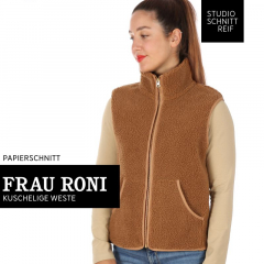 Papierschnittmuster FRAU RONI Weste Schnittreif